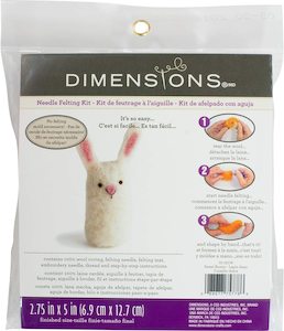 Dimensions Needle Felting Kit - Sweet Bunny