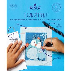 Craft material and supply: DMC I Can Stitch It Kit for Children & Learners - Filou the Owl