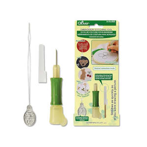 Craft material and supply: Clover 8800 - Punch Needle / Embroidery Stitcher Tool