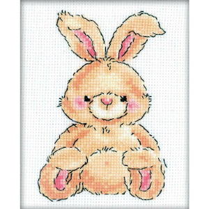 Craft material and supply: RTO Cross Stitch Kit - Leveret the Bunny