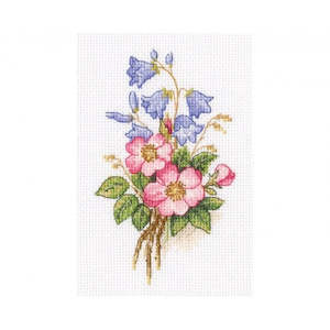 RTO Cross Stitch Kit - Briar and Bluebells