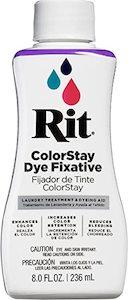 Craft material and supply: RIT ColorStay - Liquid Dye Fixative