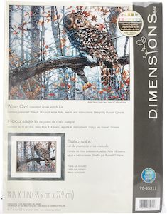 Dimensions Counted Cross Stitch Kit - Wise Owl