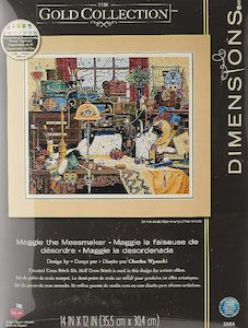 Dimensions Gold Collection Counted Cross Stitch Kit - Maggie the Messmaker