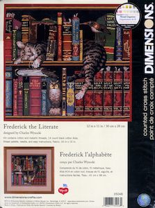 Dimensions Counted Cross Stitch Kit - Frederick the Literate