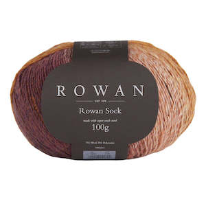 Rowan - Sock Wool Tone-on-tone with Long Gradient 4-ply / Fingering