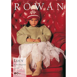 Craft material and supply: Rowan Knitting Pattern - Lucy Childs Oversized Pullover by Kim Hargreaves using Rowan Big Wool