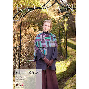 Craft material and supply: Rowan Knitting Pattern - Cool Weave by Kaffe Fasett using Felted Tweed