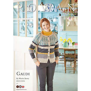 Craft material and supply: Rowan Knitting Pattern - Gaudi by Martin Storey using Felted Tweed