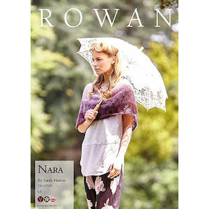 Craft material and supply: Rowan Knitting Pattern - Nara by Sarah Hatton using Kidsilk Haze