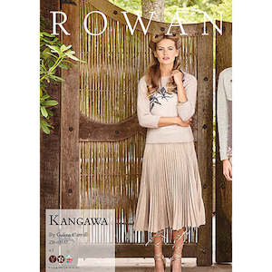 Rowan Knitting Pattern - Kangawa by Galina Carroll using Kidsilk Haze