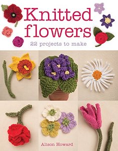 Craft material and supply: Knitted Flowers - 22 Projects to Make