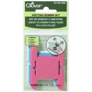 Craft material and supply: Clover C332 - Knitting Bobbin Set