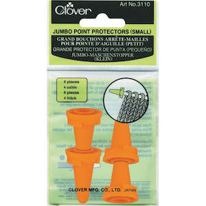 Craft material and supply: Clover 3110 - Point Protectors for knitting needle tips