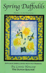 Craft material and supply: The Dutch Quilter - Spring Daffodils