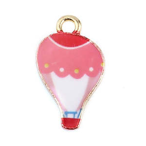 Enamel Charms - Hot Air Balloons