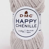 Craft material and supply: DMC Happy Chenille Mini-balls - 4-ply / fingering