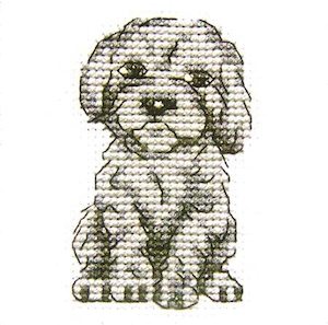 Craft material and supply: RTO Cross Stitch Kit - Faithful Silver