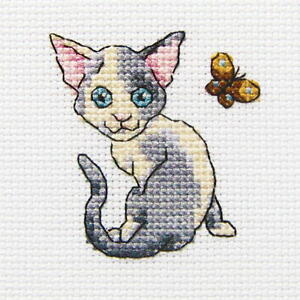 Craft material and supply: RTO Cross Stitch Kit - Funny Mickey