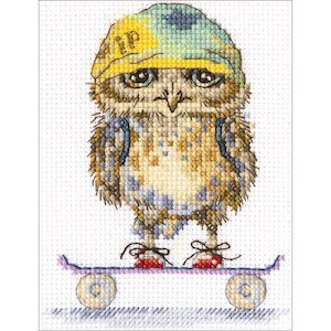 Craft material and supply: RTO Cross Stitch Kit - Skater