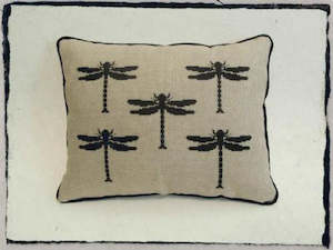 Cross-stitch kit - Dragonfly Cushion front