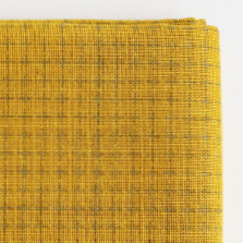 Daruma - Sashiko Fabric with Pre-printed Grid - Mustard