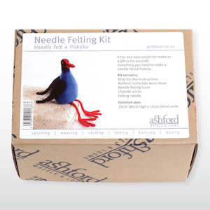 Needle Felting Kit - Make Your Own NZ Pukeko!