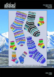 Opal Yarn pattern - The Great Sock Collection