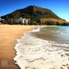 Gift: Single square photo block - mt maunganui