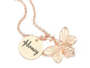 Honey Bee Necklace