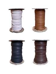 Kangaroo Lace 20m | Natural, Black, Cognac, Havana | 3.0mm | $42 ea.