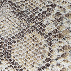 Snake Print Kid Skin | White / Beige | 0.8mm | 3-5 sq.ft | $43 ea.