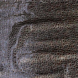 Leather wholesaling: Crocodile Print Cow Side | Dark Brown | 0.8mm | 13 sq.ft | $115 ea.