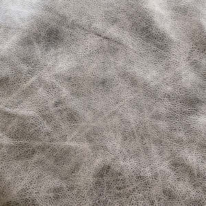 Leather wholesaling: Upholstery Cow Hide #10 | Grey | 1.2mm | 56 sq.ft | $390 ea.