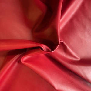 Leather wholesaling: 2225 | Calf Full Grain | Red  | Avg. 27 sq.ft | 1.1mm | From $311