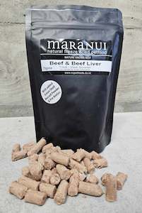 Freeze Dried Beef & Beef Liver Pellets - 75gms