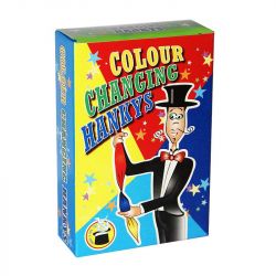 Colour Changing Handkerchiefs (30 cm) Magic Trick