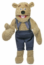 Bobby the Bear Puppet with Glove Hands, 72 cm Hand Puppet. (Code 183)