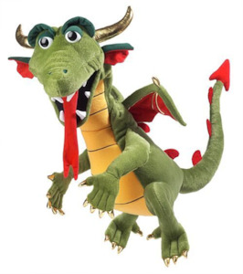 Dunstan the Dragon Small Size Hand Puppet (code 48)