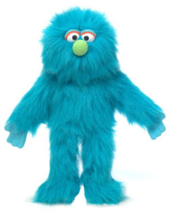 Marley Blue, the Monster Small Hand puppet (code 40)