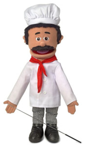 Pet: Chester the Chef Large 65 cm Hand Puppet (code 19)