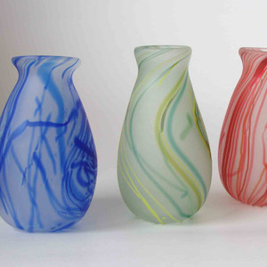 Hand Blown Glass Vase