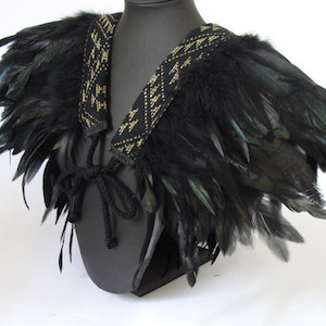 Feather Korowai Cape or Shrug