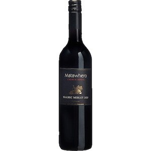 Liquor store: MATAWHERO Church House Malbec Merlot 2020