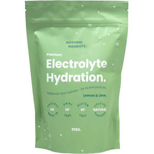 Health supplement: Nothing Naughty Electrolyte Hydration