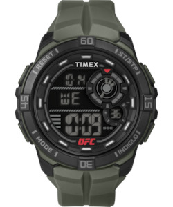 Health supplement: Timex UFC Rush 52mm PU Strap Watch TW5M59400