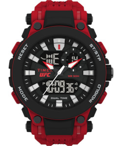 Timex UFC Impact 50mm Resin Strap Watch TW5M53000