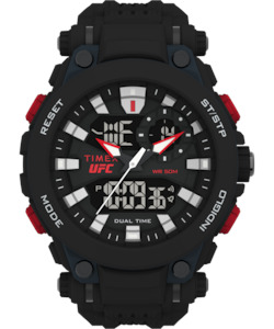 Timex UFC Impact 50mm Resin Strap Watch TW5M52800