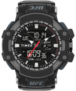 Timex UFC Combat 53mm Resin Strap Watch TW5M51800