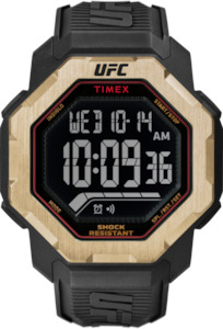 Health supplement: Timex UFC Knockout 49mm Resin Strap Watch TW2V8900